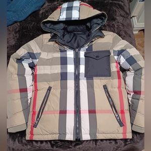 Burberry Rutland reversible Check Puffer Jacket
